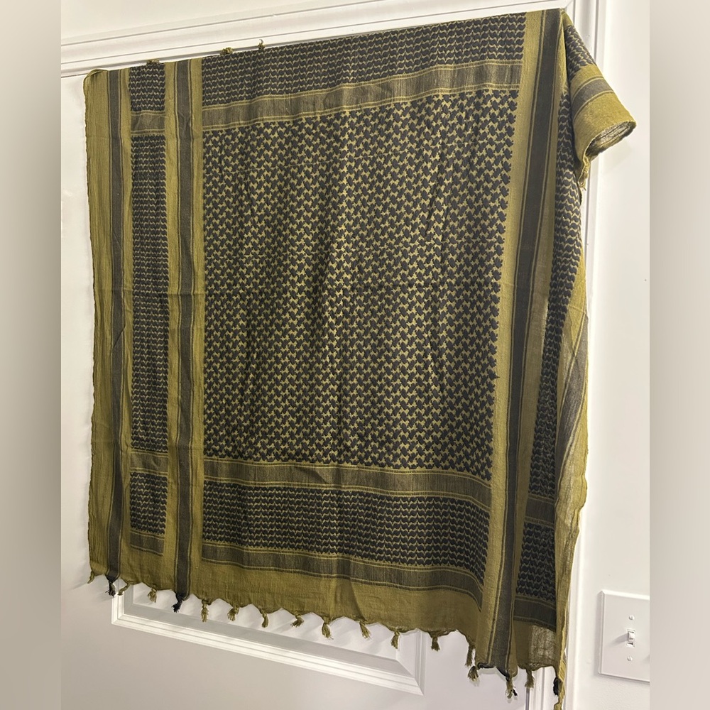 Large Multi Pattern Scarf - Picture 4 of 5